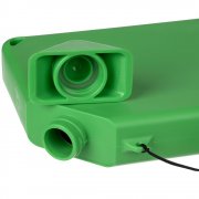 Плоская бутылка для воды Flacon, зеленая арт. 16598.90