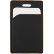 Чехол для пропуска Multimo, черный с оранжевым арт. 17623.32 Чехол для пропуска Multimo, черный с оранжевым арт. 17623.32