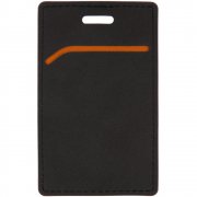 Чехол для пропуска Multimo, черный с оранжевым арт. 17623.32 Чехол для пропуска Multimo, черный с оранжевым арт. 17623.32