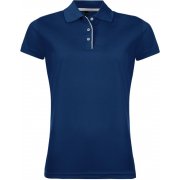 Рубашка поло женская PERFORMER WOMEN 180 темно-синяя
