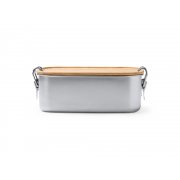 Ланч-бокс DAIKON из нержавеющей стали с бамбуковой крышкой арт. FI4103S129 Ланч-бокс DAIKON из нержавеющей стали с бамбуковой крышкой арт. FI4103S129