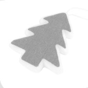 Украшение новогоднее ЕЛКА Серебро