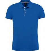 Рубашка поло мужская PERFORMER MEN 180 ярко-синяя
