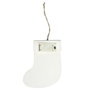 Украшение с подсветкой ВАЛЕНОК бежевый