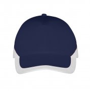 Бейсболка BOOSTER, 5 клиньев, металлическая застежка Темно-синий