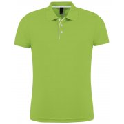 Рубашка поло мужская PERFORMER MEN 180 зеленое яблоко