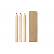 Набор из 3 цветных карандашей DENOK