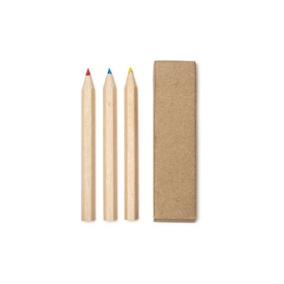 Набор из 3 цветных карандашей DENOK
