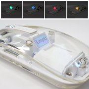 Мышь компьютерная беспроводная прозрачная Limpid, белый