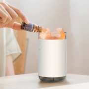 Соляная, светодиодная USB лампа-увлажнитель Aura, белый арт. 21026.01