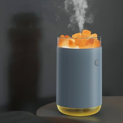 Соляная, светодиодная USB лампа-увлажнитель Aura, белый арт. 21026.01