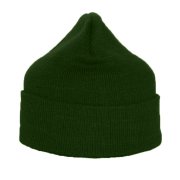 Шапка вязаная двойная ESSENTIAL Зеленый
