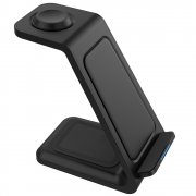 Беспроводное мультизарядное устройство Standy 15W, черный арт. 7108.02