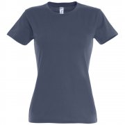 Футболка женская Imperial Women 190, синяя (джинс) арт. 11502244