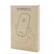 Беспроводное магнитное зарядное устройство Bambooco 15W, белый с бамбуковым арт. 7126.01