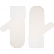 Варежки Yong, белые