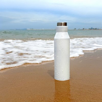 Термобутылка герметичная вакуумная Siluet, белая арт. 5065.01 Термобутылка герметичная вакуумная Siluet, белая арт. 5065.01