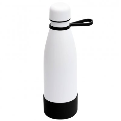 Термобутылка герметичная вакуумная Olivia To Go, белый/черный арт. 5050.01.02 Термобутылка герметичная вакуумная Olivia To Go, белый/черный арт. 5050.01.02
