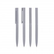 Ручка шариковая "Sirius", покрытие soft touch серый