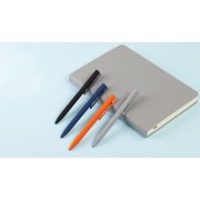 Ручка шариковая "Sirius", покрытие soft touch серый