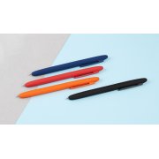 Ручка шариковая "Vega", покрытие soft touch красный