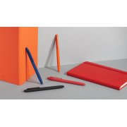 Ручка шариковая "Vega", покрытие soft touch красный