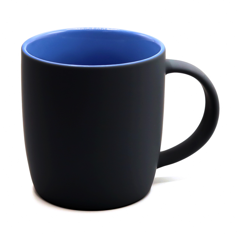 Кружка Spring софт-тач, черно-синяя арт. 6136.033 Кружка Spring софт-тач, черно-синяя арт. 6136.033