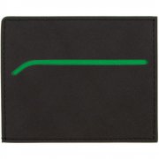 Картхолдер Multimo, черный с зеленым арт. 17523.39