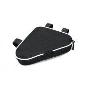 Велосумка на раму BikeLine Mini, черная с белым