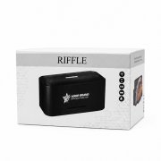 Беспроводная колонка Riffle с подсветкой гравировки, черный арт. 11031.02