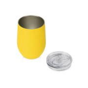 Вакуумная термокружка «Sense Gum», непротекаемая крышка, soft-touch