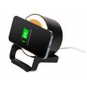 Беспроводная колонка (5 Вт) с функцией беспроводной зарядки (10Вт) «Eclipse»