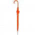 Зонт-трость с пластиковой ручкой, механический; оранжевый; D=103 см; 100% полиэстер 190 T Оранжевый