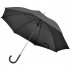 Зонт-трость с пластиковой ручкой, механический; черный; D=103 см; 100% полиэстер 190 T Черный