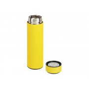 Вакуумный термос «Module X» с индикатором температуры и медной изоляцией, 500 мл, крафтовый тубус