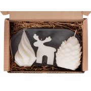 Набор свечей на подставке «New year»